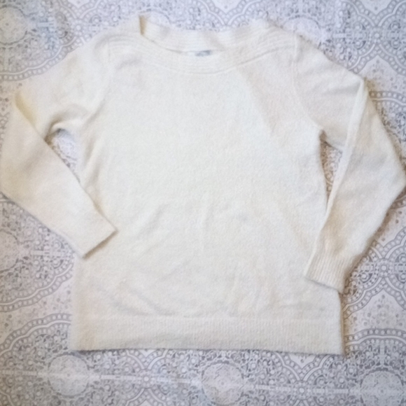 CROFT & Barrow cream sweater - Picture 3 of 12